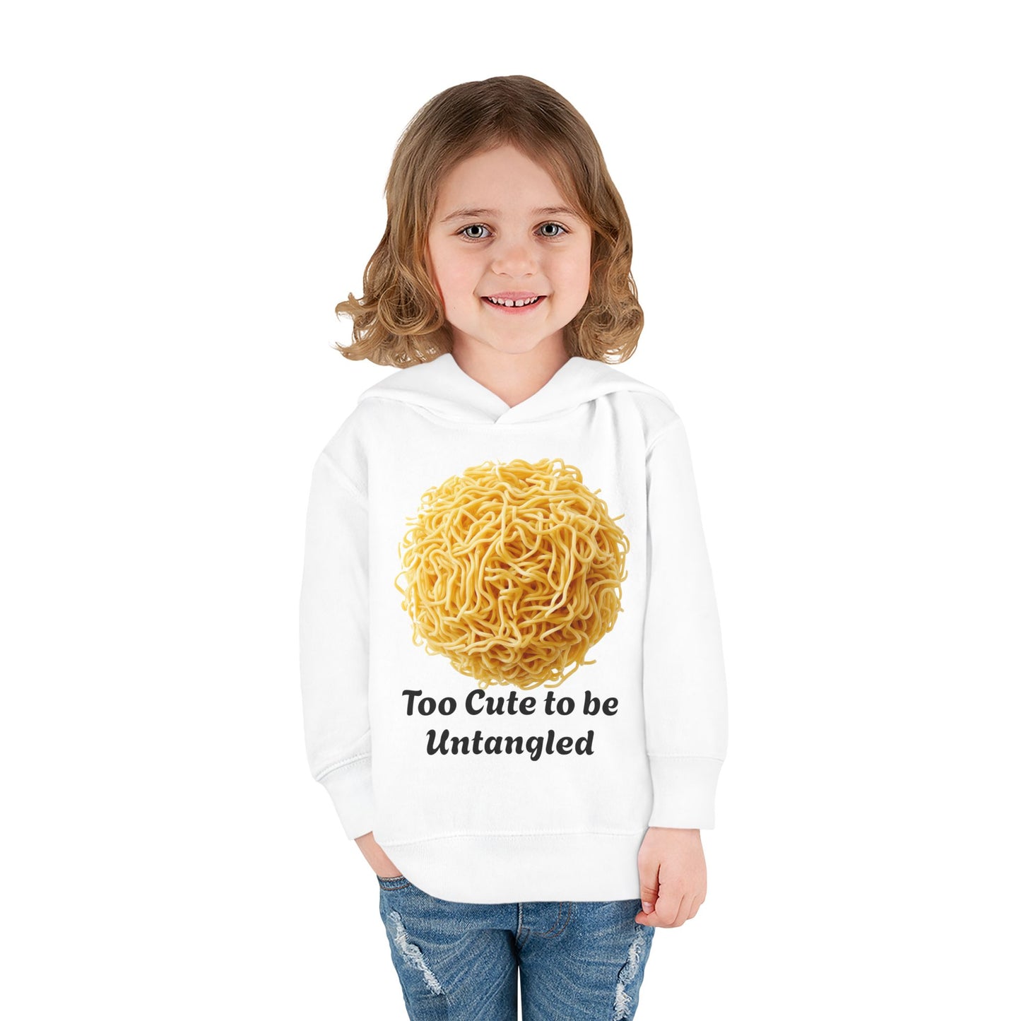 Toddler Hoodie - Too Cute to Be Untangled