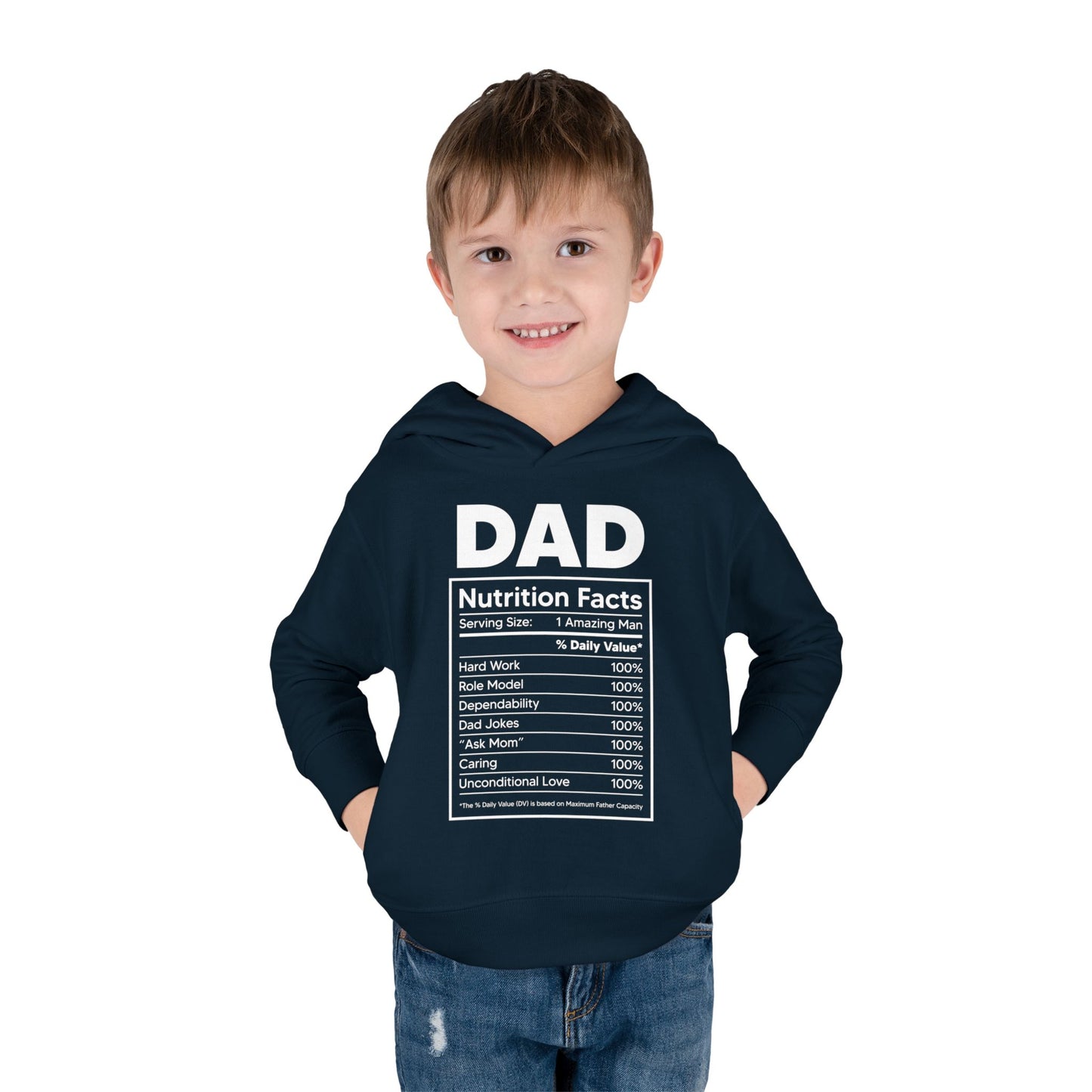 Todder Hoodie - Dad Facts Design