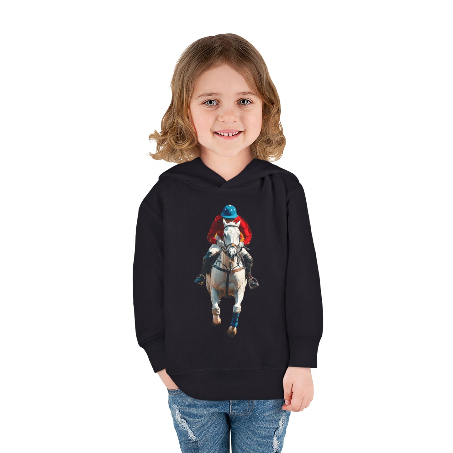 Horse Riding Toddler Hoodie