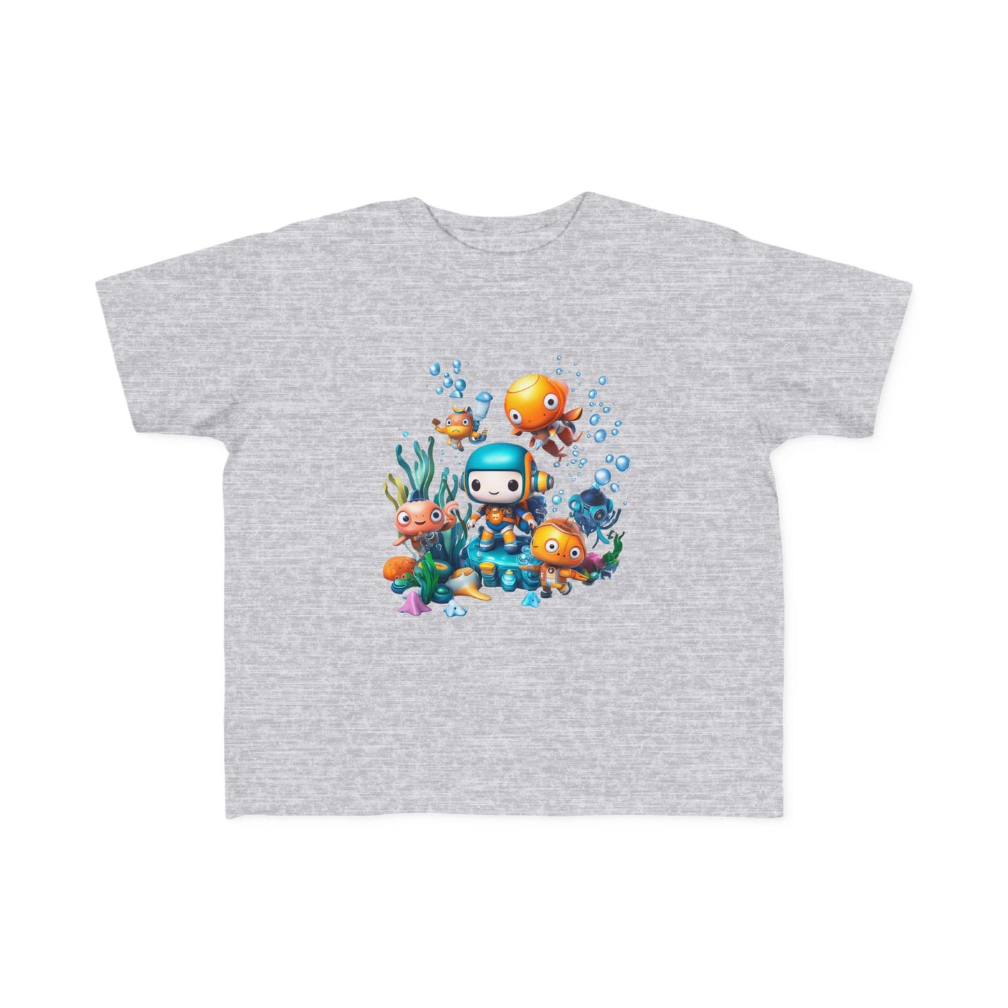 Underwater Adventure Toddler Tee - Fun Ocean Design for Kids