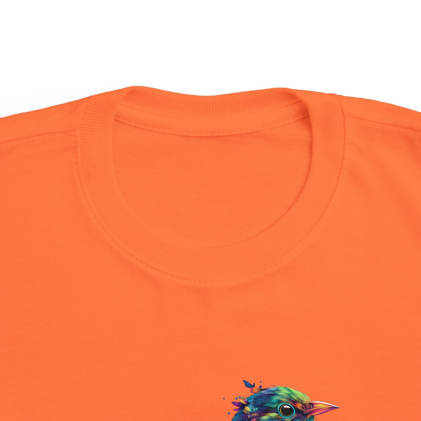 Colorful Bird Toddler Tee - Fun & Vibrant Kids Shirt